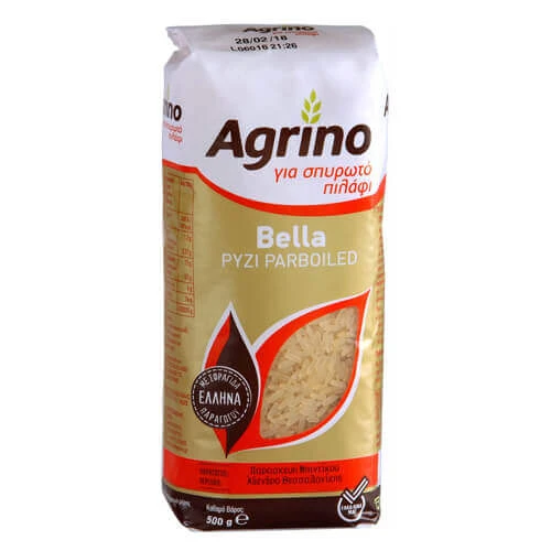 Ρύζι Μπέλλα Ελληνικό AGRINO 500gr
