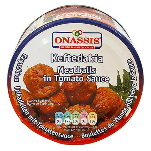 Κεφτεδάκια Με Σάλτσα ΩΝΑΣΗΣ 280gr