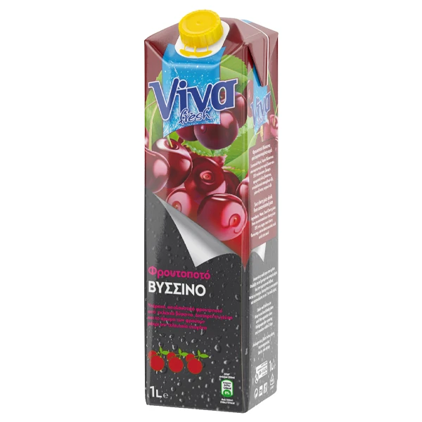 Χυμός Βύσσινο Φρουτοποτό VIVA 1lt