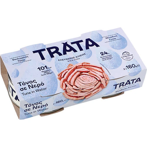 Τόνος Σε Νερό TRATA 160gr (2x160gr)