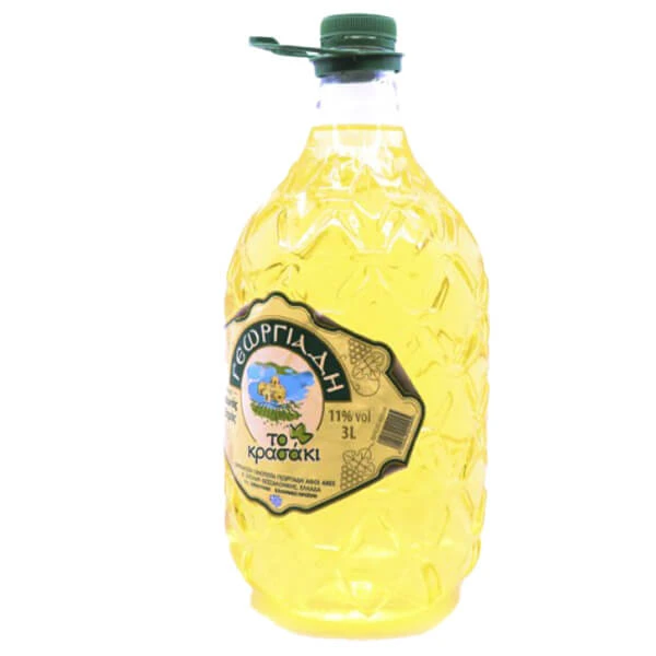 Λευκός Ξηρός Οίνος ΓΕΩΡΓΙΑΔΗ ΓΕΩΡΓΙΟΥ 3lt