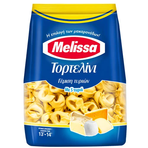 Τορτελίνια 5 Τυριά ΜΕΛΙΣΣΑ 250gr