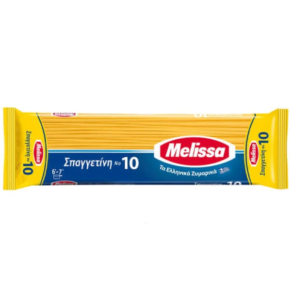 Σπαγγετίνη Νο10 ΜΕΛΙΣΣΑ 500gr
