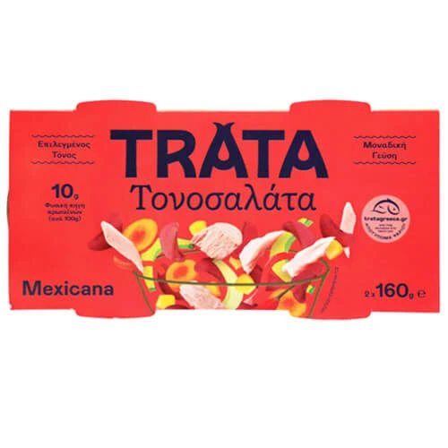 Τονοσαλάτα Mexicana TRATA 160gr (2x160gr)