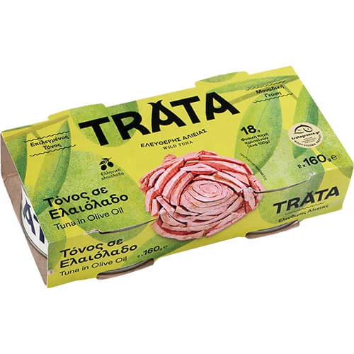 Τόνος Σε Ελαιόλαδο TRATA 160gr (2x160gr)