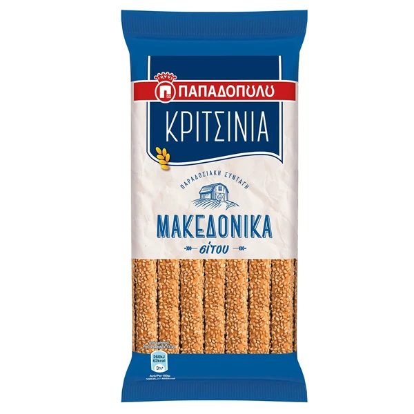 Κριτσίνια Σίτου Μακεδονικά ΠΑΠΑΔΟΠΟΥΛΟΥ 200gr