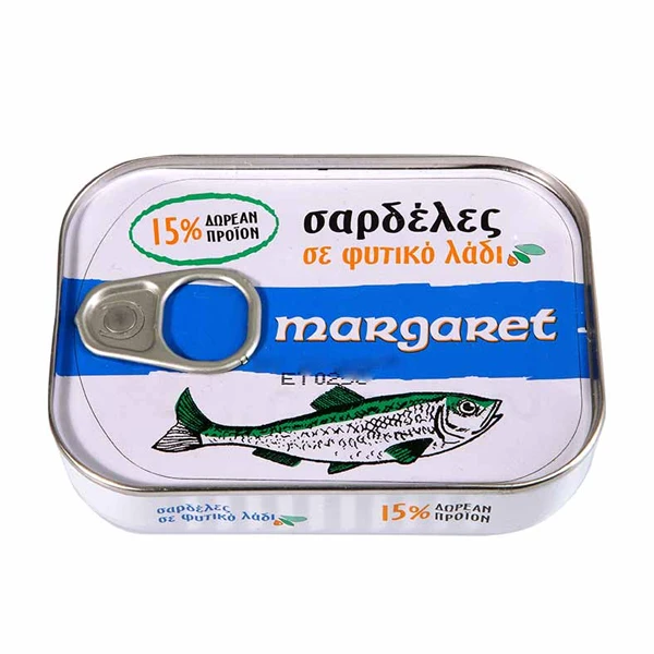 Σαρδέλα Σε Φυτικό Λάδι MARGARET 115gr