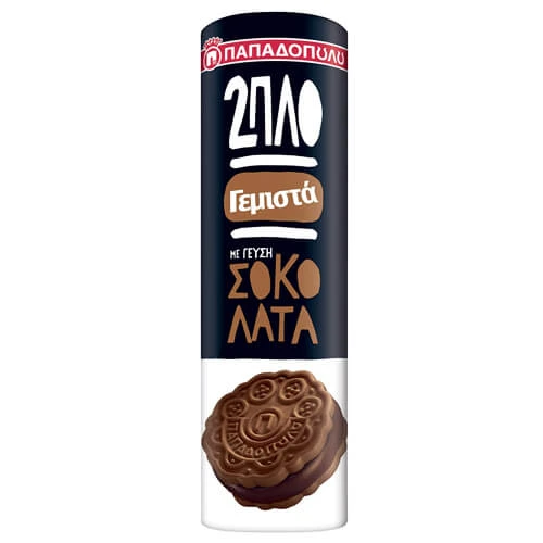 Διπλογεμιστά Σοκολάτα ΠΑΠΑΔΟΠΟΥΛΟΥ 230gr
