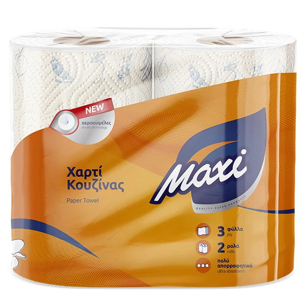 Ρολό Κουζίνας 3φυλλο MAXI 139gr (2x139gr)