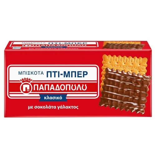 Πτι Μπερ Σοκολάτα Γάλακτος ΠΑΠΑΔΟΠΟΥΛΟΥ 200gr