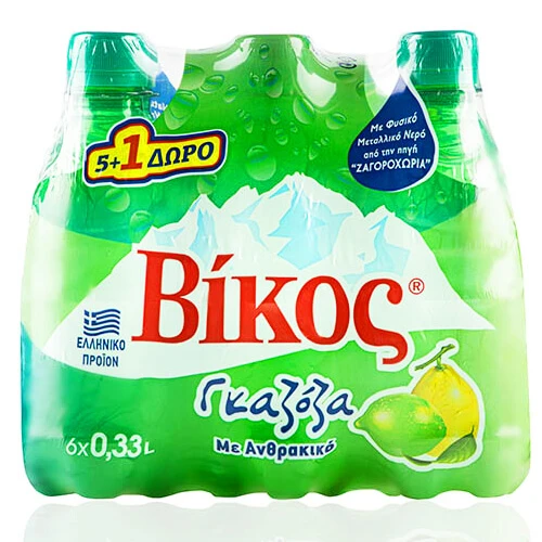 Αναψυκτικό Γκαζόζα ΒΙΚΟΣ 330ml (5+1 ΔΩΡΟ)