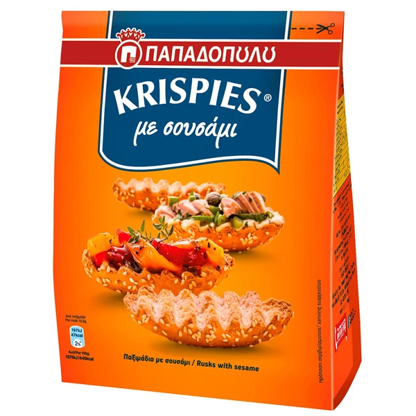 Krispies Σουσάμι ΠΑΠΑΔΟΠΟΥΛΟΥ 200gr