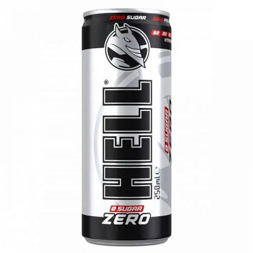 Energy Drink Black Zero Galories HELL 250ml