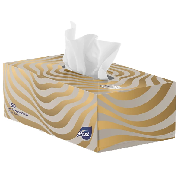 Χαρτομάντηλα MAXI Αυτοκινήτου Facial 150τμχ
