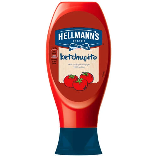 Κέτσαπ Max Top Down HELLMANN'S 460gr