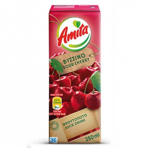 Χυμός Βύσσινο AMITA 250ml