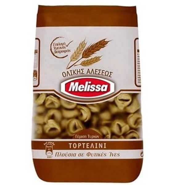 Τορτελίνια Ολικής Άλεσης Με Τυρί ΜΕΛΙΣΣΑ 250gr