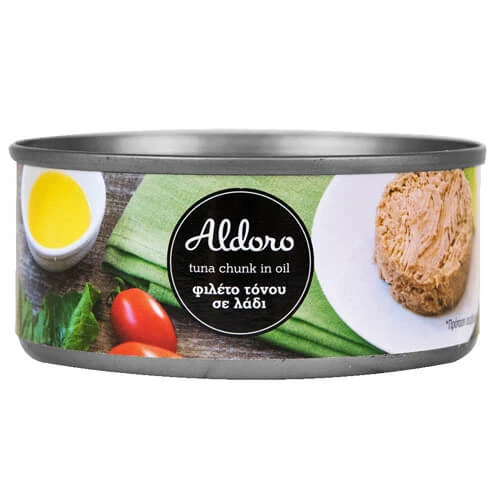 Τόνος Σε Φυτικό Λάδι ALDORO 160gr