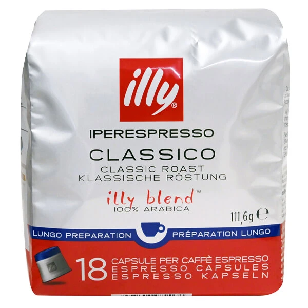 Espresso Iper Lungo Caps ILLY 18τμχ (18x6,3gr)