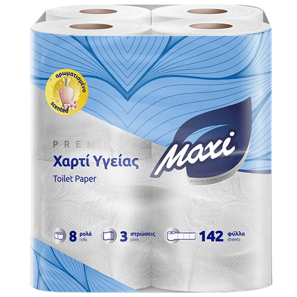 Ρολό Υγείας Deco Άρωμα 3φυλλο MAXI 8τμχ