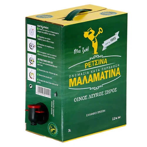 Ρετσίνα ΜΑΛΑΜΑΤΙΝΑ 3lt