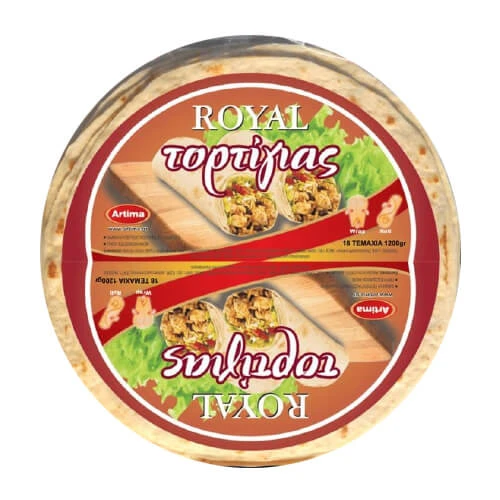 Τορτίγια Σταρένια 25cm ROYAL 1,2kg (18τμχ)