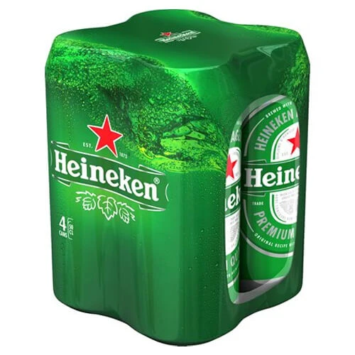 Μπύρα Κουτί HEINEKEN 500ml (4x500ml)
