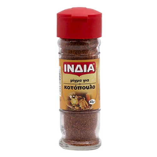 Μείγμα Για Κοτόπουλο Γυάλινο Βάζο ΙΝΔΙΑ 40gr
