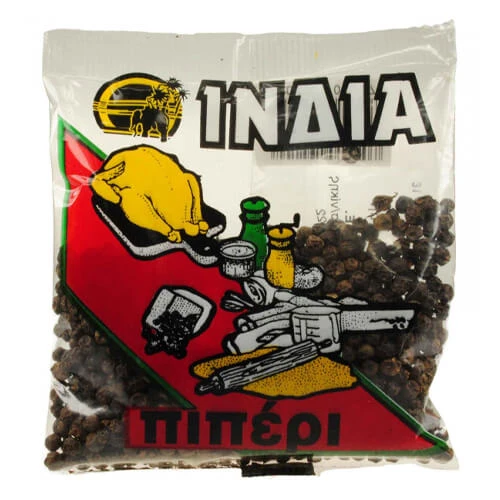 Πιπέρι Μαύρο Σπυρί Φάκελος ΙΝΔΙΑ 50gr