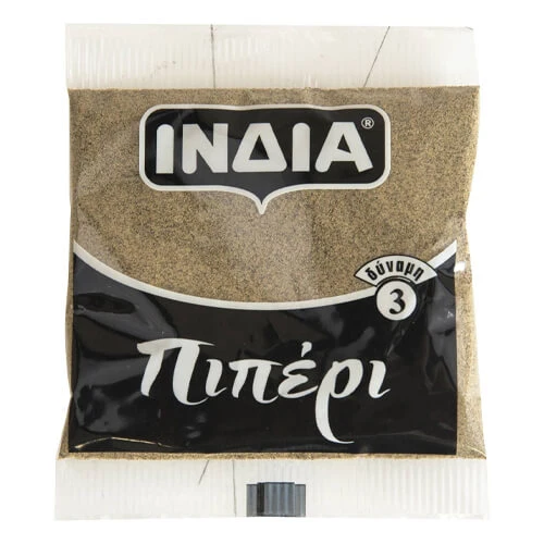 Πιπέρι Μαύρο Τριμμένο Φάκελος ΙΝΔΙΑ 50gr