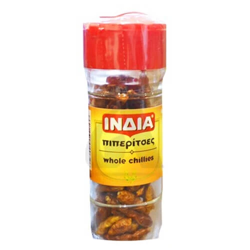 Πιπερίτσες Τσίλι Γυάλινο Βάζο ΙΝΔΙΑ 12gr