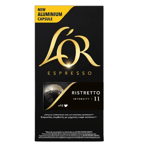 Espresso Ristretto Caps LOR 10τμχ (10x5,2gr)