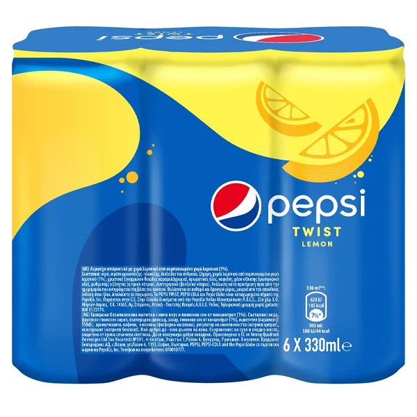 Αναψυκτικό Cola Twist PEPSI 330ml (6x330ml)