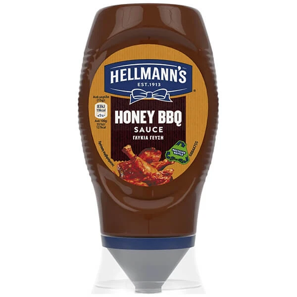 Σάλτσα BBQ & Honey HELLMANN'S 250gr