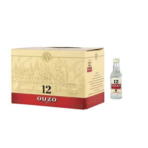 ΟΥΖΟ 12 Κιβώτιο 50ml (15x50ml)