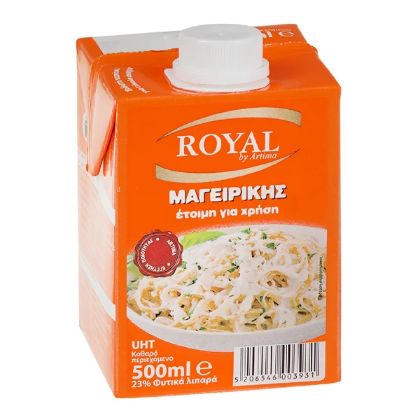 Φυτική Κρέμα Μαγειρικής 23% ROYAL 500ml