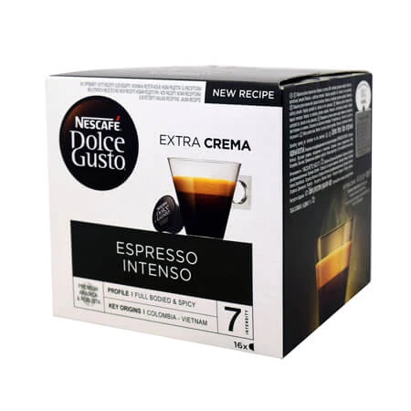 Espresso Dolce Gusto Intenso Caps NESCAFE 16τμχ (16x7gr)