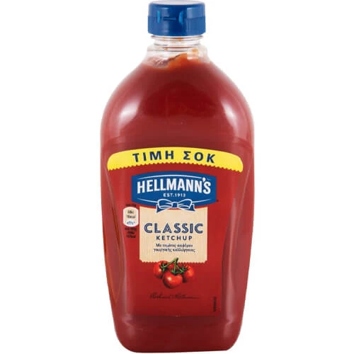 Κέτσαπ Squeezy XXL HELLMANN'S 840gr