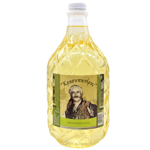 Λευκός Ξηρός Οίνος Pet ΚΡΑΣΟΠΑΤΕΡΑΣ 3lt