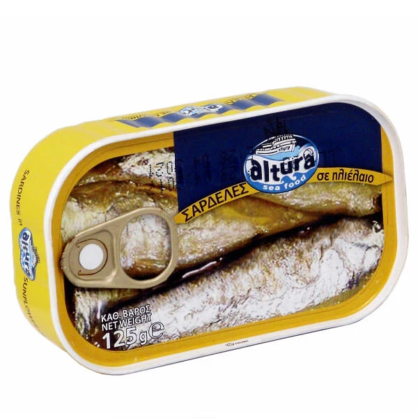 Σαρδέλα Σε Ηλιέλαιο ALTURA 125gr