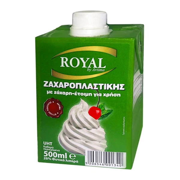 Φυτική Κρέμα Για Σαντιγί 26% ROYAL 500ml