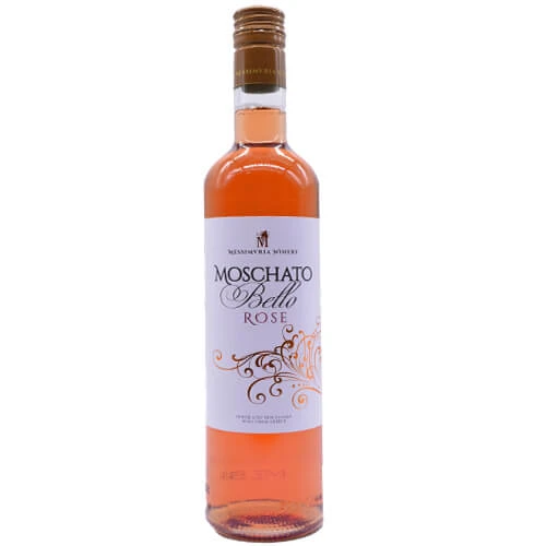 Ροζέ Ημίξηρος Οίνος MOSCHATO BELLO 500ml