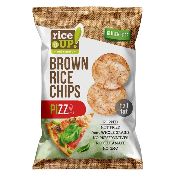 Τσιπς Ολικής Pizza RICE UP 60gr