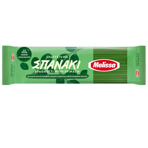 Σπαγγέτι ΜΕΛΙΣΣΑ Με Σπανάκι 400gr