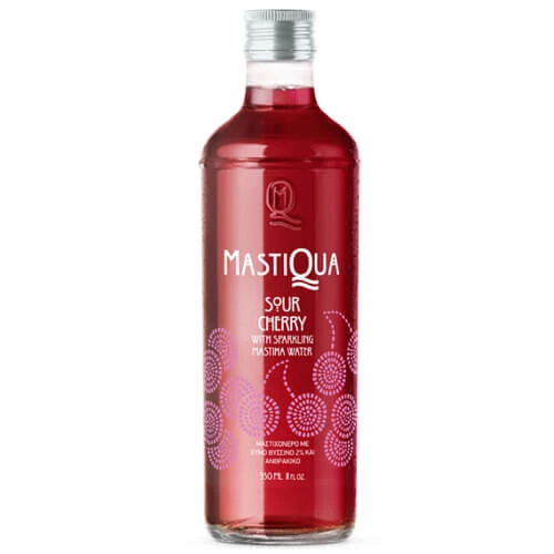 Ανθρακούχο Νερό Βύσσινο MASTIQUA 330ml