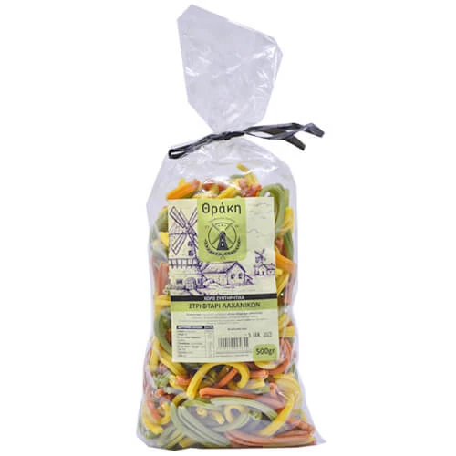 Ζυμαρικό Στριφτάρι Λαχανικών Παραδοσιακό ΘΡΑΚΗ 500gr