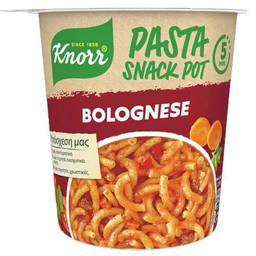 Pasta Μπολονέζ Snack Pot KNORR 60gr