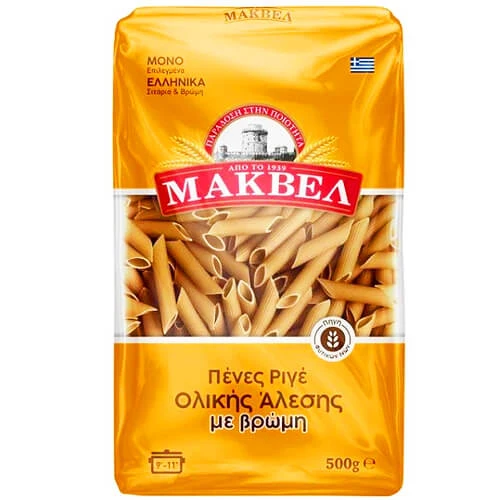 Πέννες Ολικής Άλεσης ΜΑΚΒΕΛ 500gr