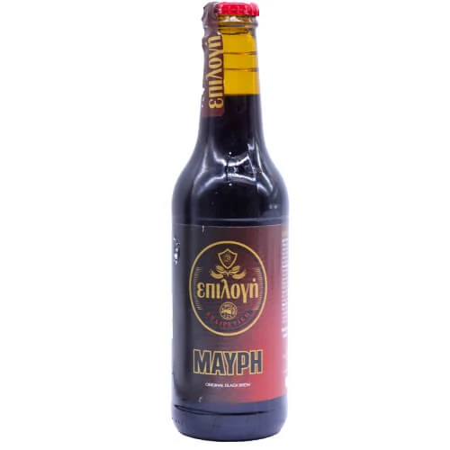 Μπύρα Μαύρη Φιάλη ΕΠΙΛΟΓΗ 330ml