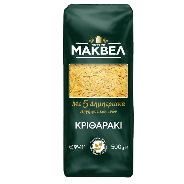 Κριθαράκι 5 Δημητριακών με Βρώμη ΜΑΚΒΕΛ 500gr